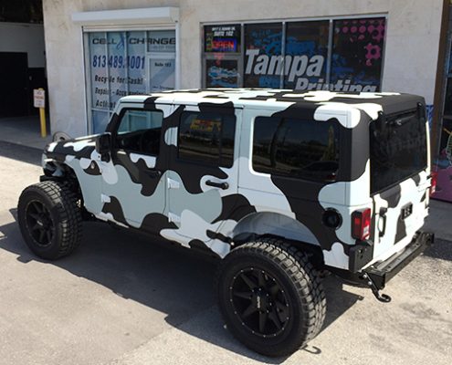 Jeep Wraps Tampa Printing Vehicle Wraps