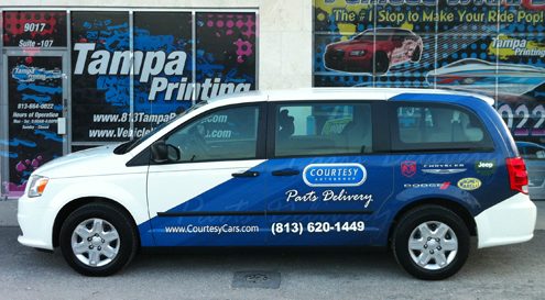 Fleet Wraps Tampa Printing Vehicle Wraps